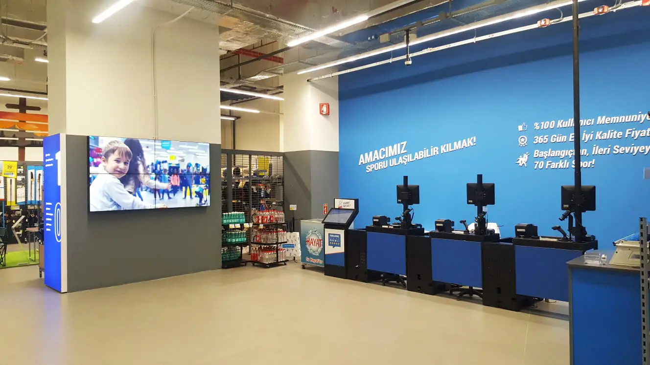Unisoft | Decathlon Mağazaları Dijital Dönüşüm Çözümleri